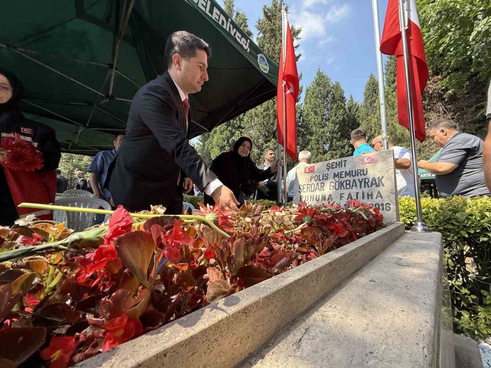 15 Temmuz Şehidi, 9’uncu Yıl Dönümünde Mezarı Başında Anıldı