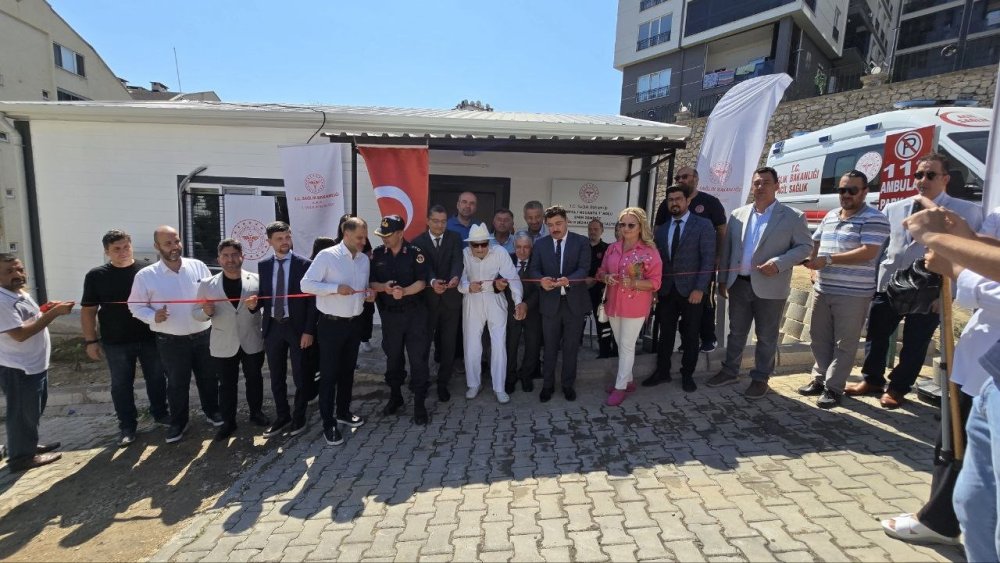 Hayırseverin Yaptığı Acil Sağlık Hizmetleri İstasyonu Hizmete Girdi