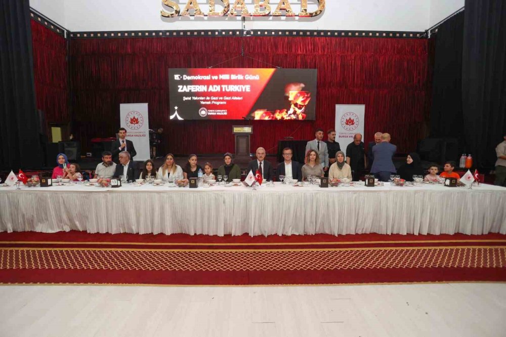 Şehit Ve Gazi Aileleriyle Bir Araya Gelindi