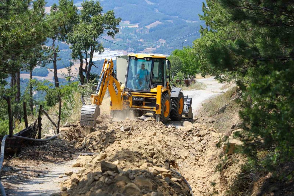 Artan Su Talebine Karşı Kırsalda Altyapı Çalışmaları Devam Ediyor