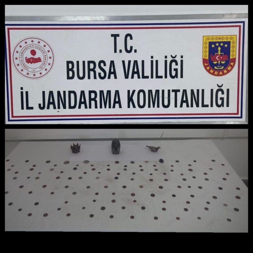 Jandarmadan Tarihi Eser Operasyonu