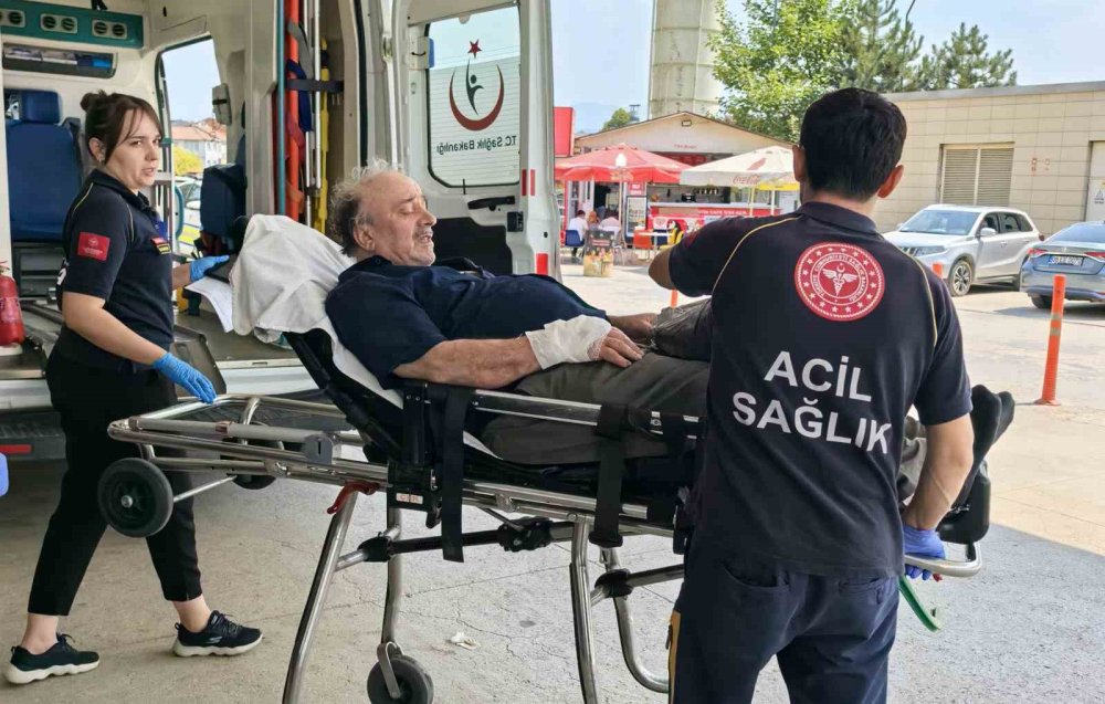 İşçi Elini Motorlu Testereye Kaptırdı