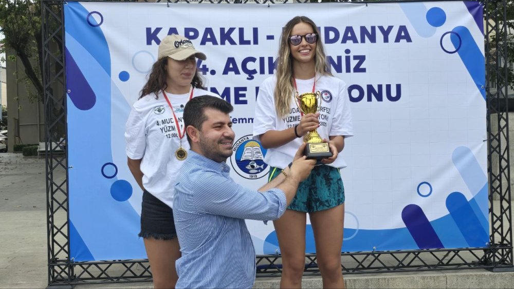 4. Açık Deniz Yüzme Maratonu Gerçekleştirildi