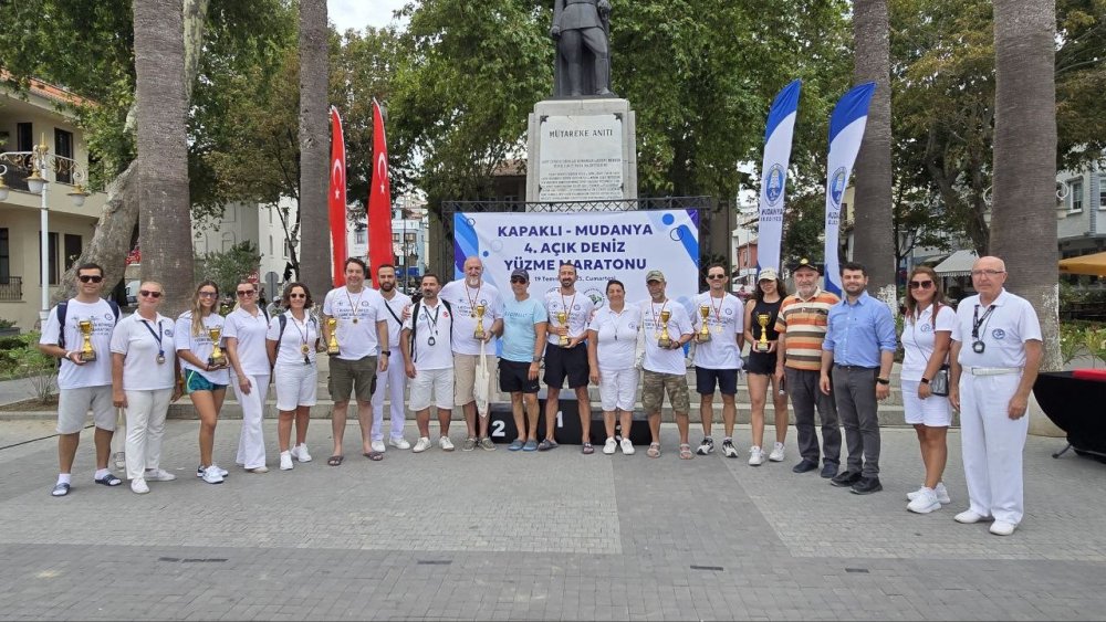 4. Açık Deniz Yüzme Maratonu Gerçekleştirildi