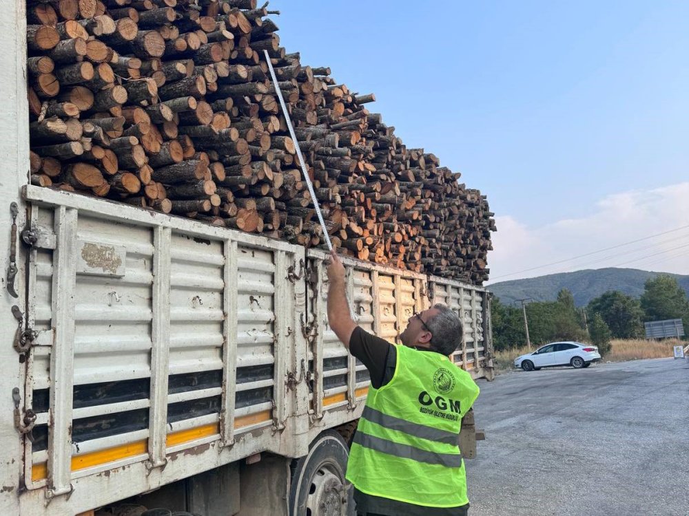 Orman Emvali Taşıyan Araçlara Sıkı Denetim