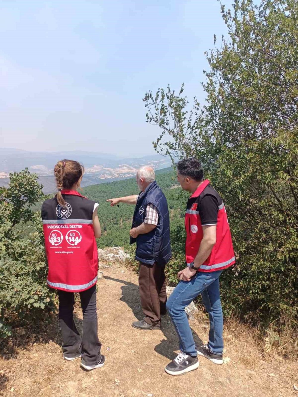Orman Yangını Sonrası Psikososyal Destek Hızla Verildi