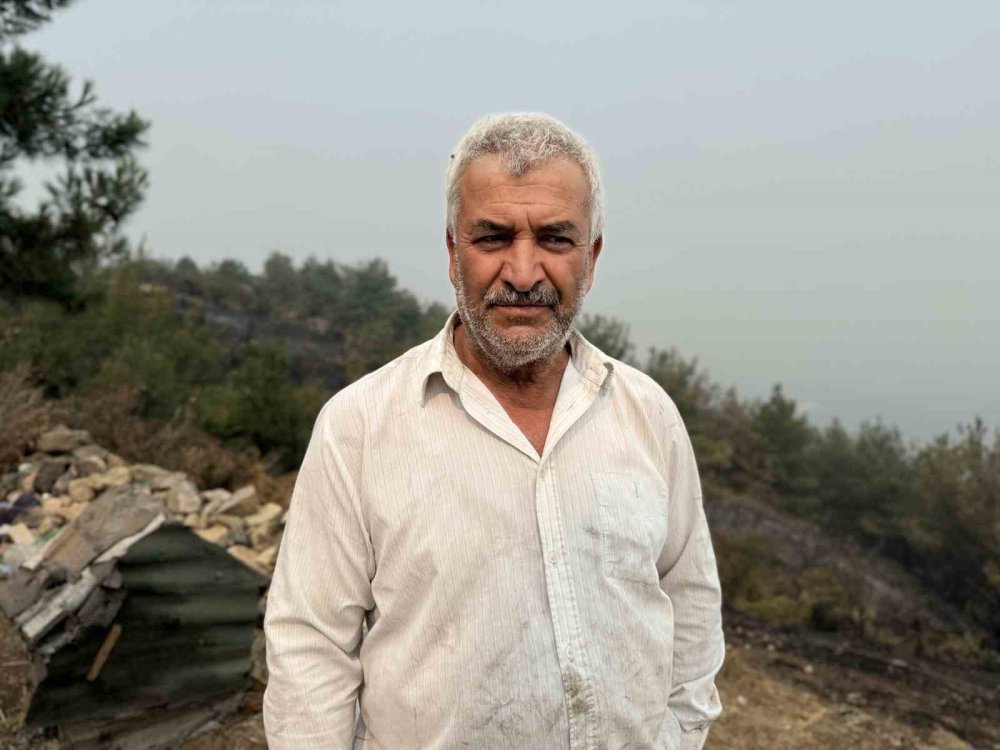 Orman Yangınında Alevlerin Arasında Kalan Kadın Böyle Kurtarılmış