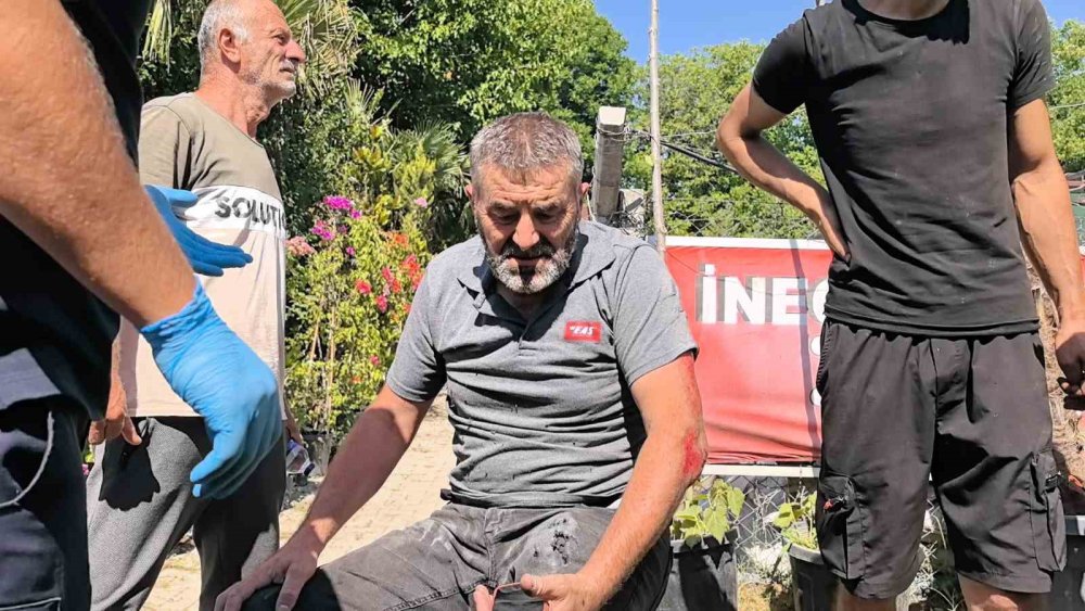 Köpeğe Çarpan Motosikletli Yaralandı