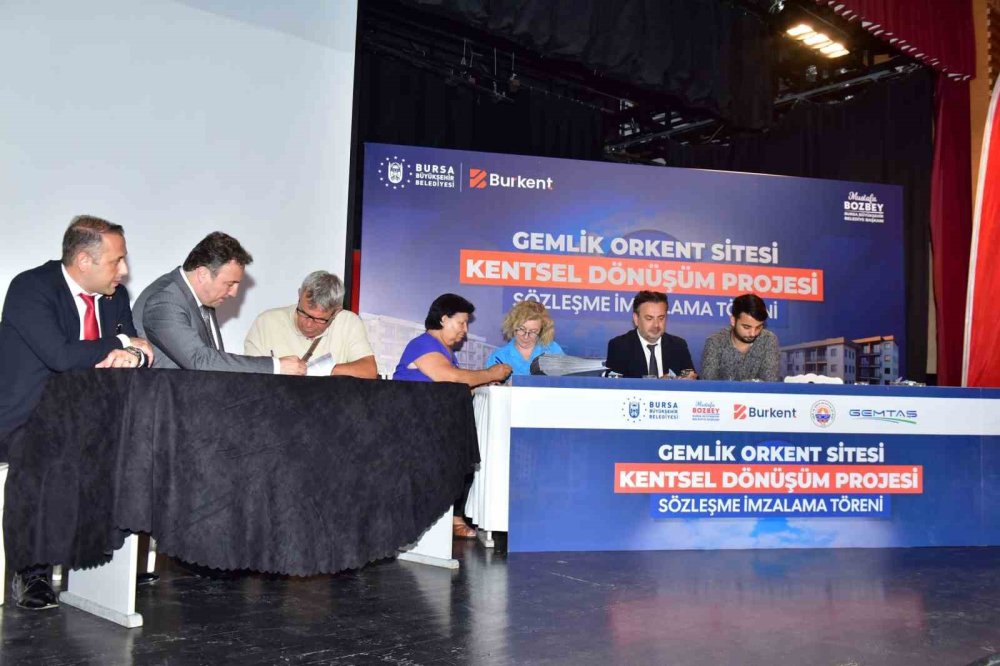 Kentsel Dönüşüm Projesi’nde İmzalar Atıldı