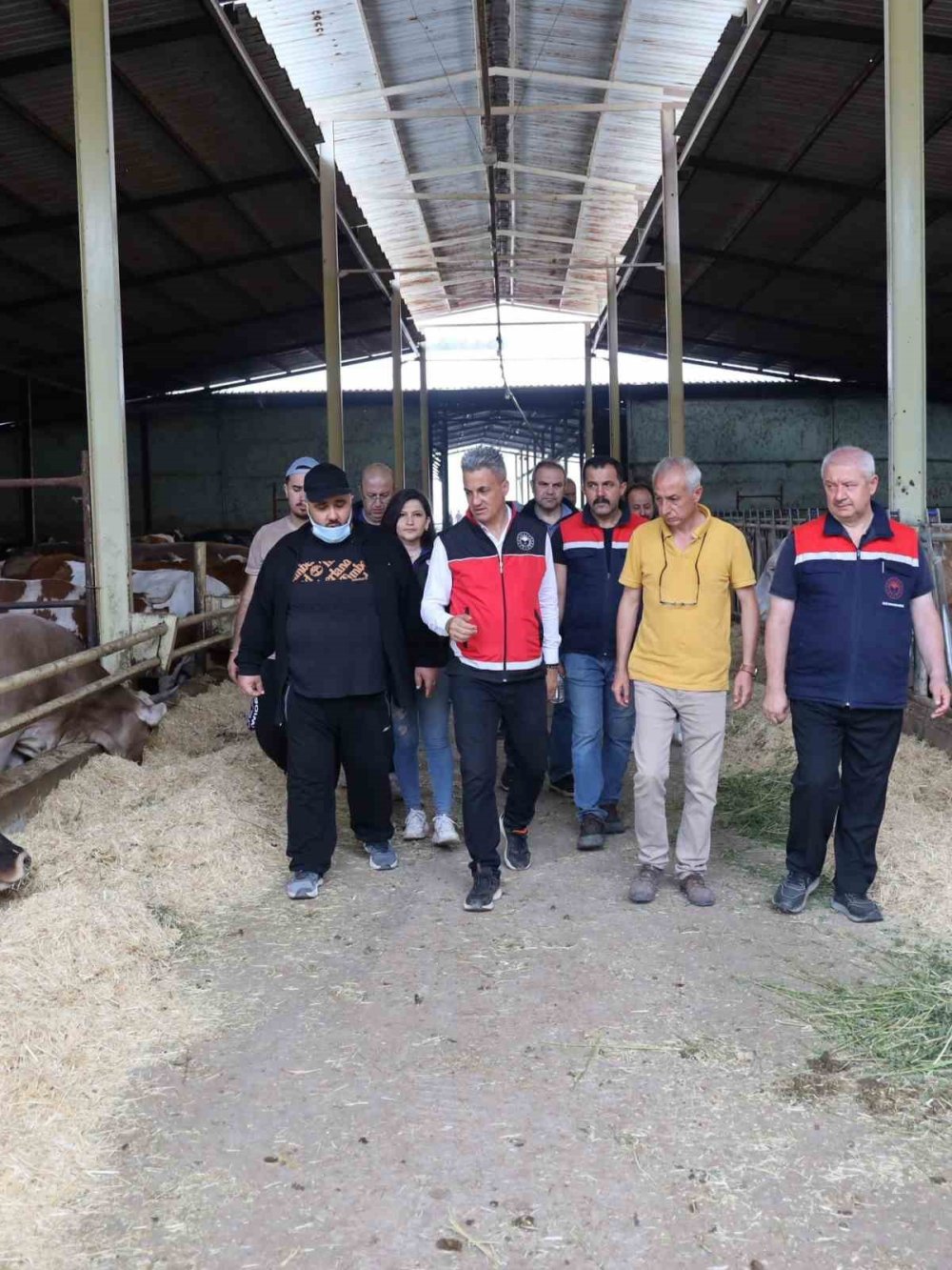Tarım Müdürlüğü Ekipleri Yangın Sonrası Üreticilerin Yanında