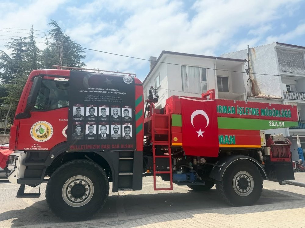 Yangın Şehitleri Dualarla Anıldı