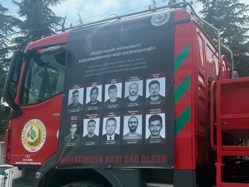 Yangın Şehitleri Dualarla Anıldı