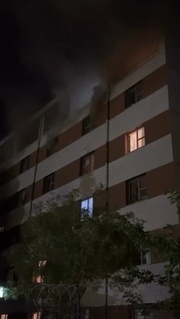 Öğrenci Yurdunda Yangın