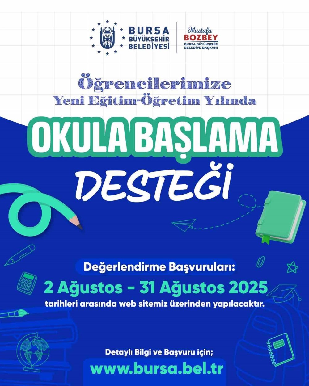 Öğrencilere Eğitim Desteği