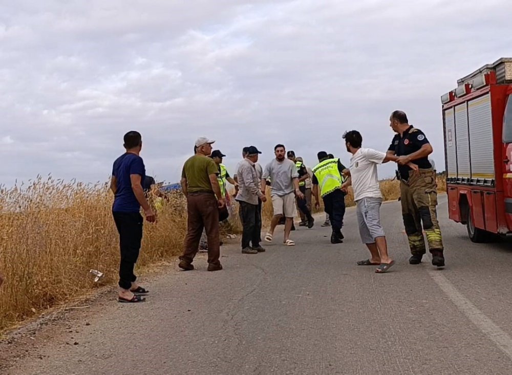 Takla Atan Otomobildeki Sürücü Hayatını Kaybetti