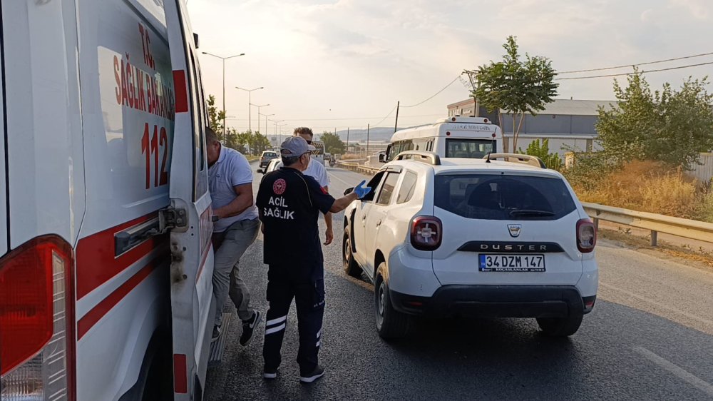 Cip İle Otomobil Çarpıştı: 2 Yaralı
