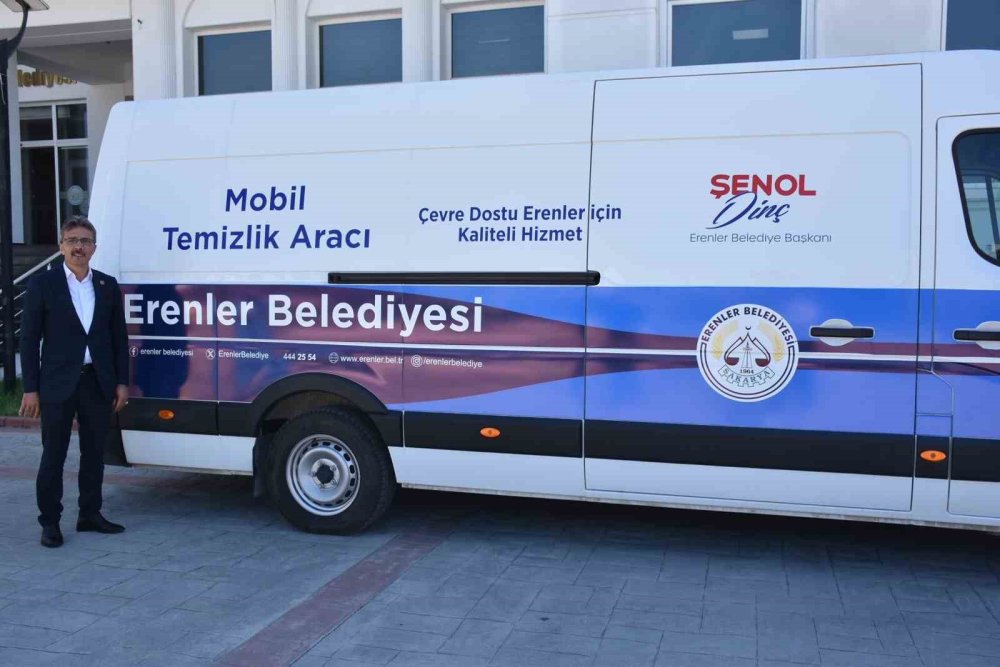 Mobil Temizlik Aracı Hizmete Başladı