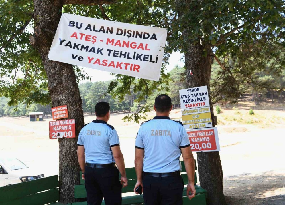 Piknik Alanları Denetim Altında