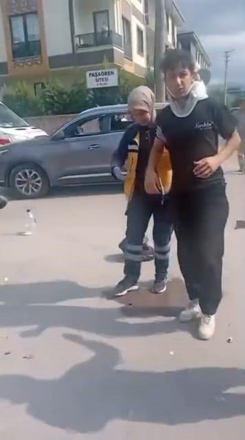 İki Motosiklet Çarpıştı 3 Kişi Yaralandı