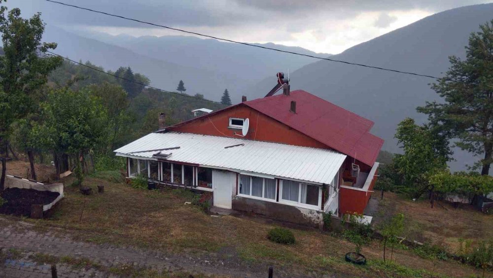 Şehir Sıcaktan Kavrulurken Yaylada Yağmur Serinletti