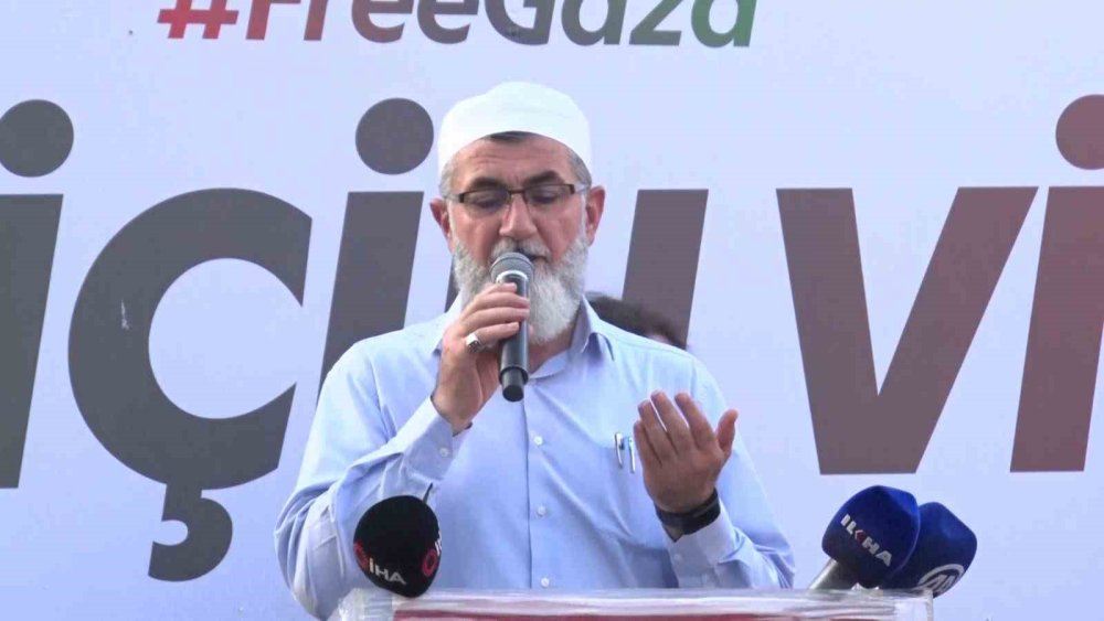 Yüzlerce Kişi Gazze İçin Yürüdü