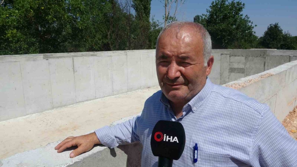 Yangına Müdahale Ve Sulama Amaçlı 450 Tonluk Su Havuzu Yapıldı