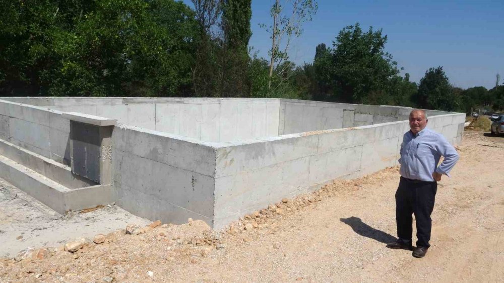 Yangına Müdahale Ve Sulama Amaçlı 450 Tonluk Su Havuzu Yapıldı