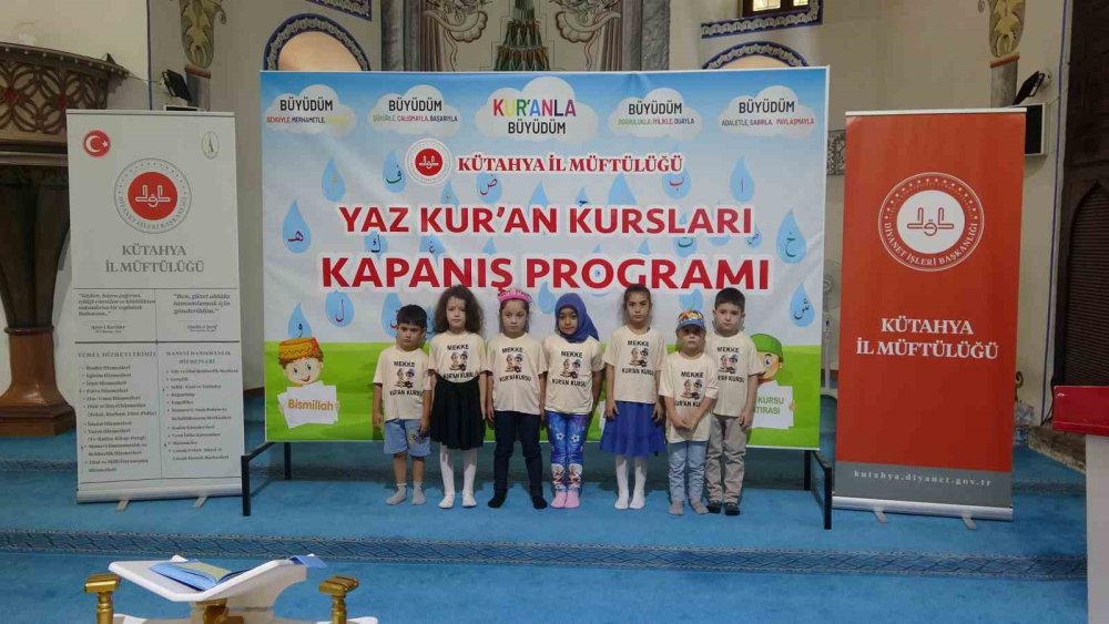 ’Yaz Kur’an Kursları Kapanış Programı’ Yapıldı