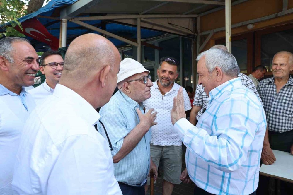 Başkan Şadi Özdemir, Akçalar Mahallesi’nde Vatandaşlarla Buluştu