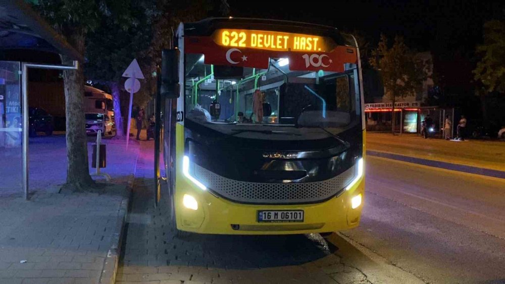 "Dur" İhtarına Uymayan Halk Otobüsü Şoförü Alkollü Çıktı