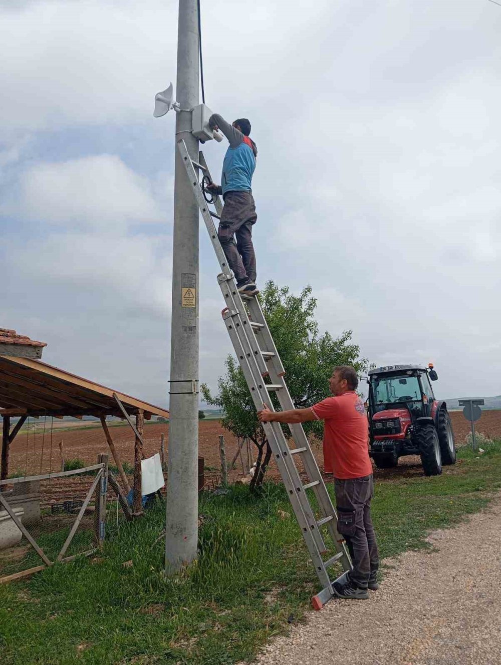Tüm Kırsal Mahalleler Güvenlik Kamerası İle Donatıldı