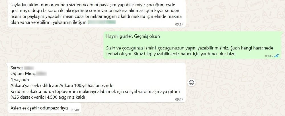 Hasta Çocuklar Adına Bağış Toplanarak Dolandırıcılık Yapıldığı İddiası