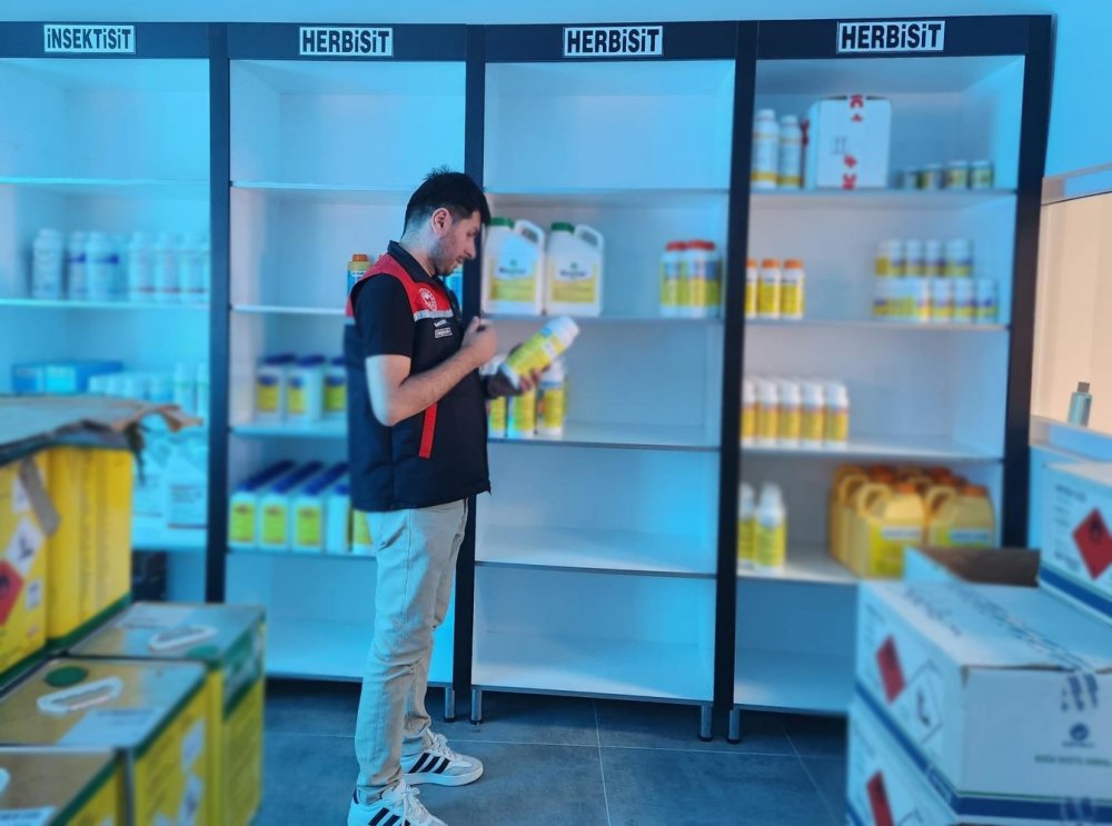 Bitki Koruma Ürünleri Satış Yerlerine Çapraz Denetim