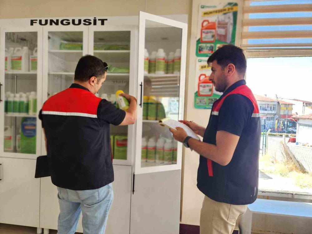 Bitki Koruma Ürünleri Satış Yerlerine Çapraz Denetim