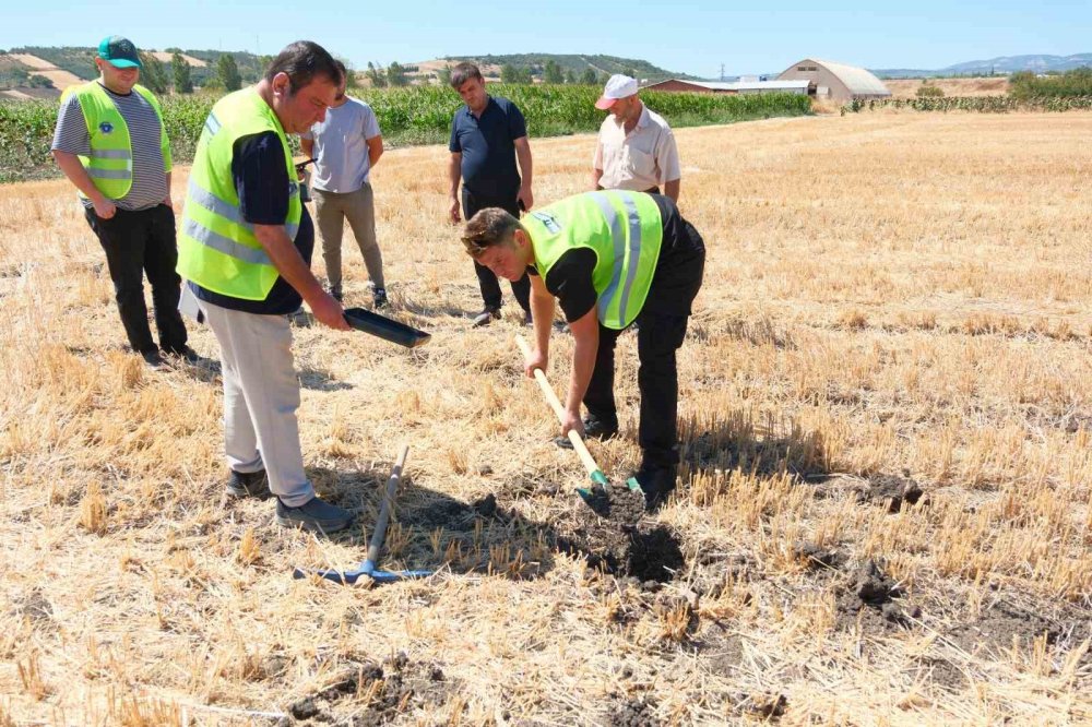 ’Özel Tarım Ekibi’ Toprak Analizi İçin Yol Çıktı