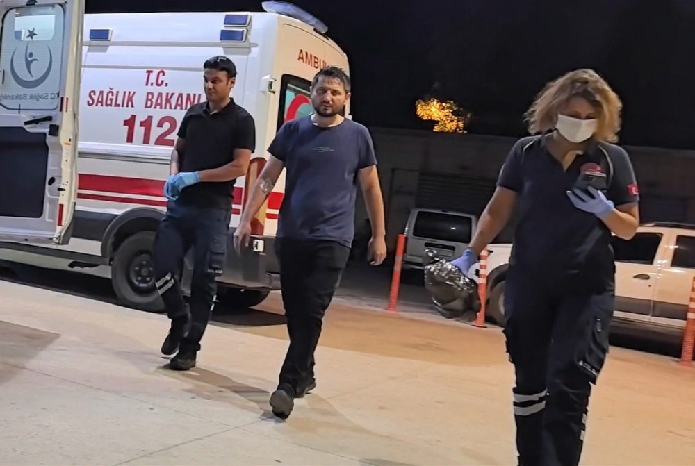 Üzerine Asit Sıçrayan İşçi Yaralandı