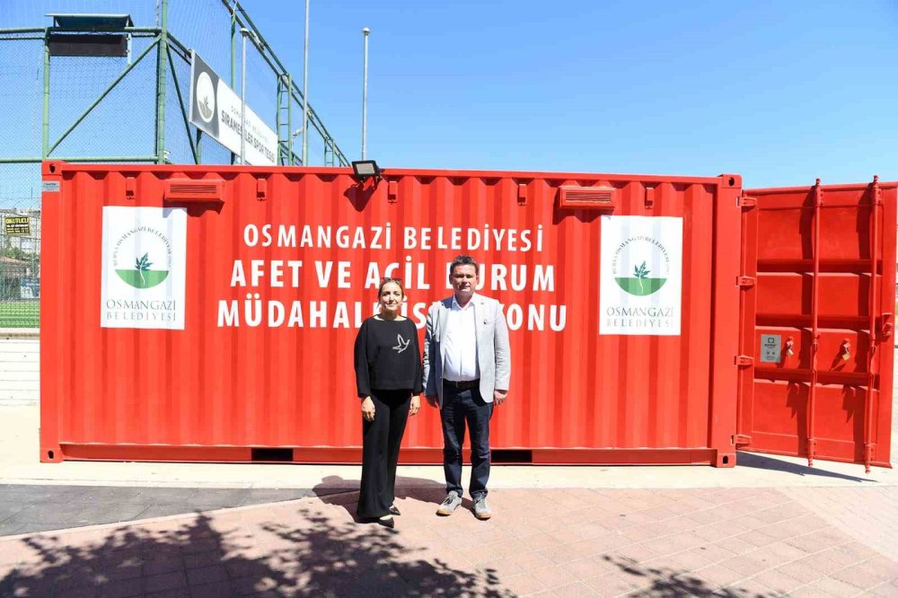 Afet Ve Acil Durum Müdahale İstasyonu Kuruldu
