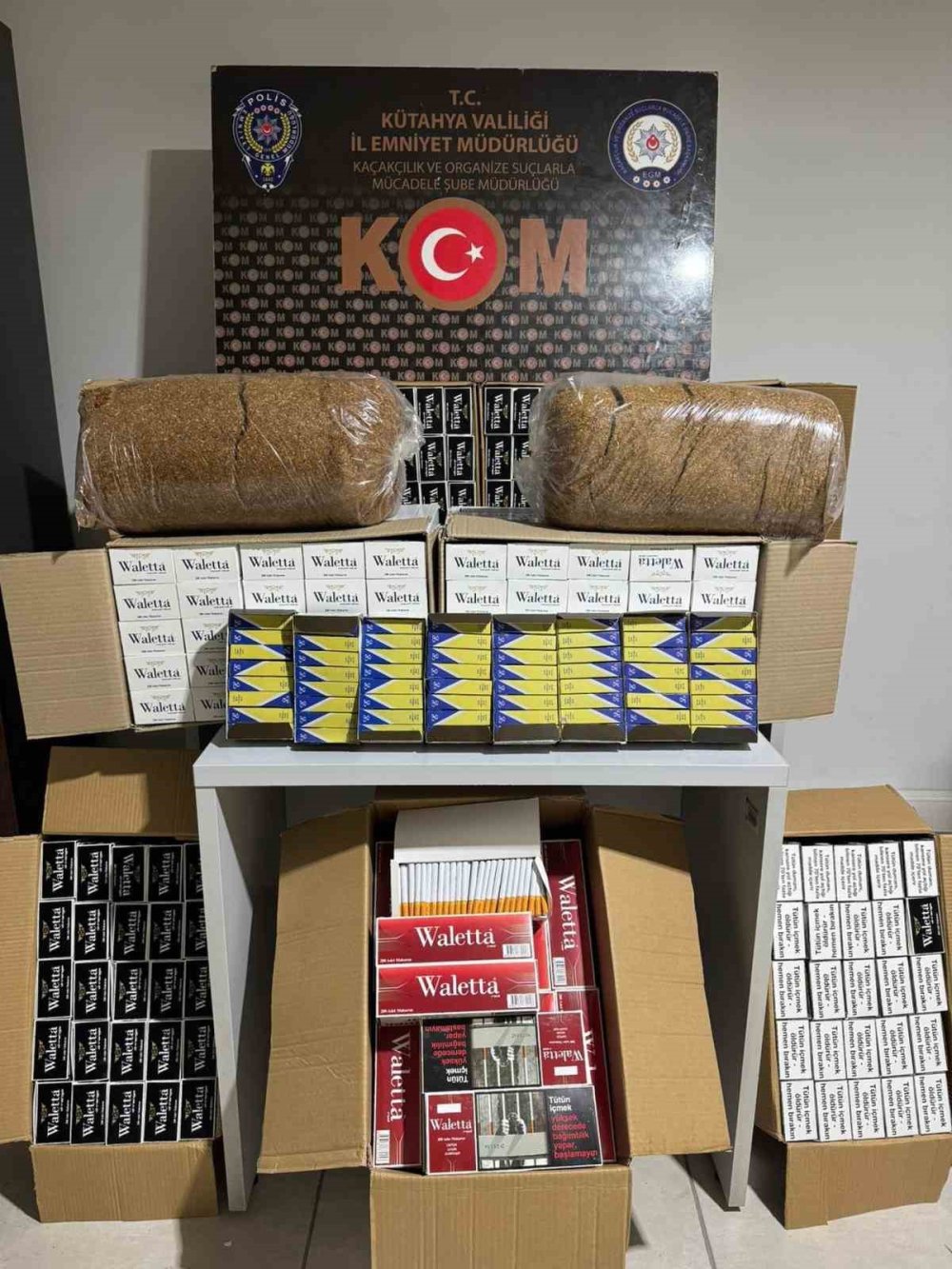 Kaçak Tütün Operasyonu Yapıldı