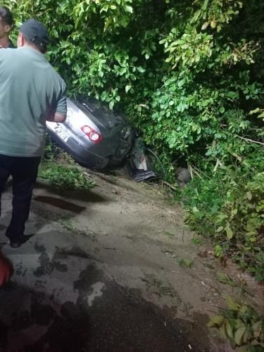 Kontrolden Çıkan Otomobil, Ağaçlık Alana Girdi: 3 Yaralı