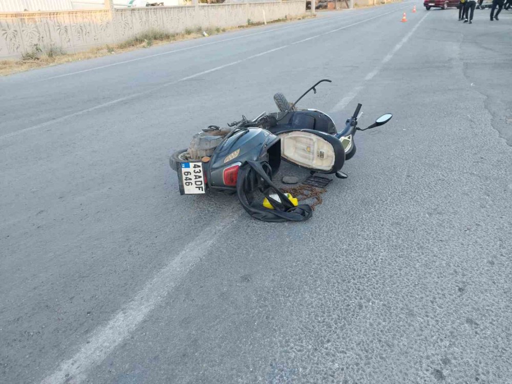 Yaşanan Trafik Kazasında 1 Kişi Yaralandı