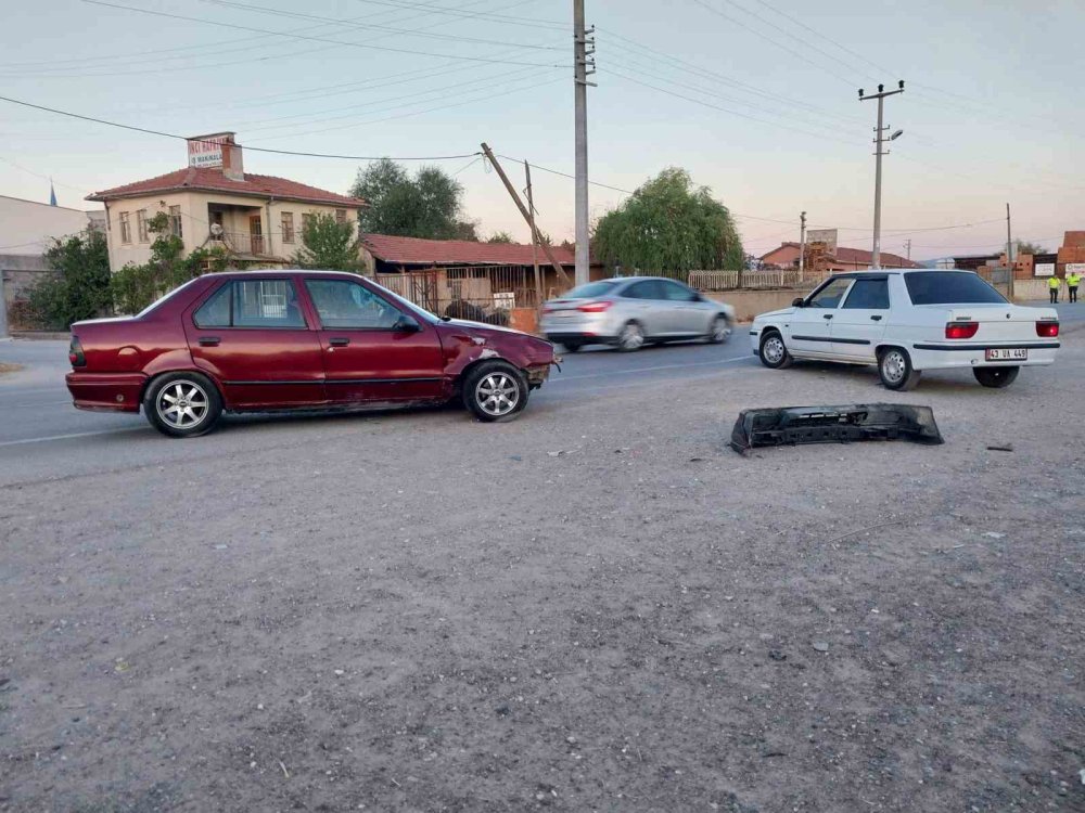 Yaşanan Trafik Kazasında 1 Kişi Yaralandı