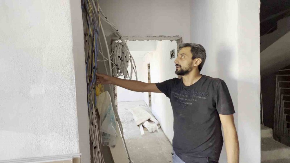 İnşaattan 150 Bin Liralık Kablo Hırsızlığı