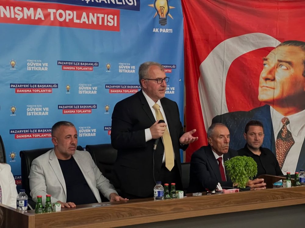 Ak Parti Pazaryeri İlçe Danışma Toplantısı Yapıldı