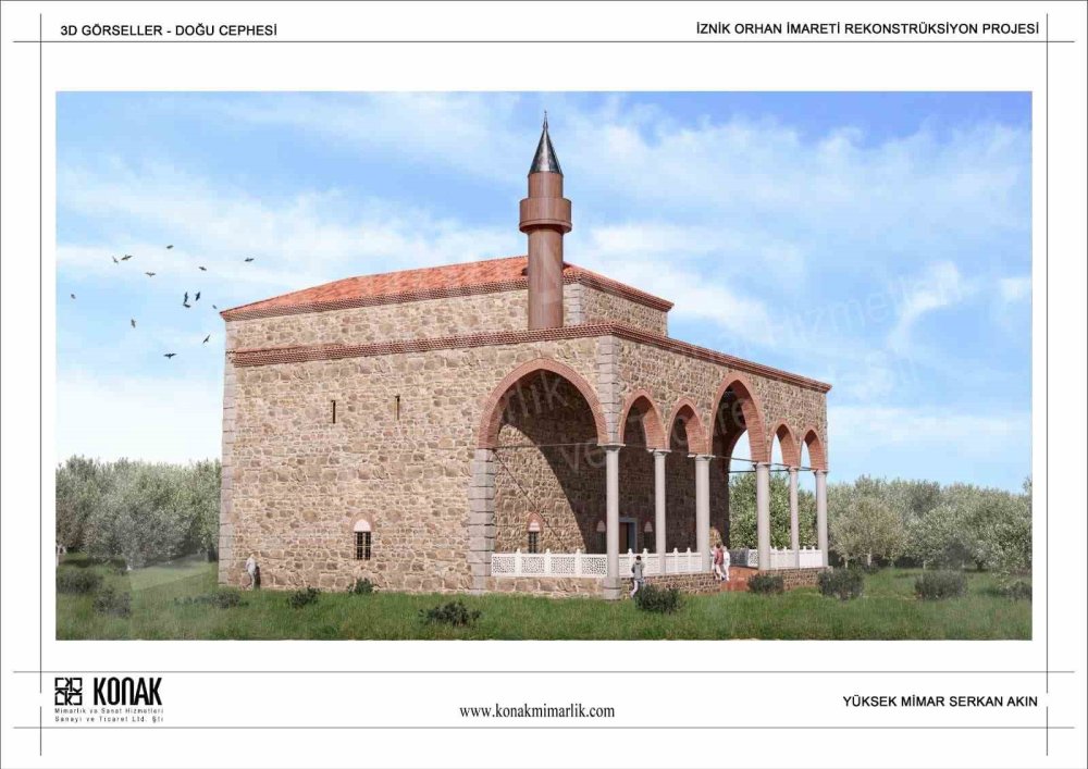İznik’te Ecdad Yadigarı Eserler Ayağa Kalkıyor
