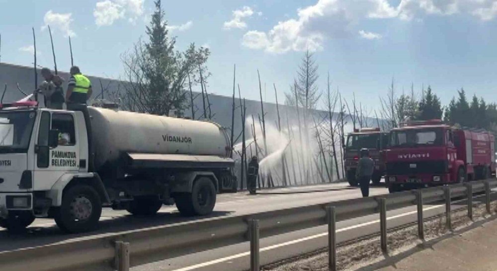 D-650’de Korkutan Yangın
