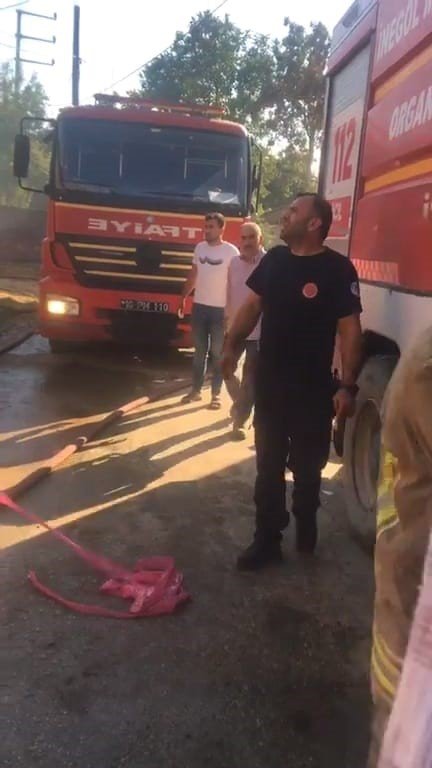 Hayvan Çiftliğinde Yangın