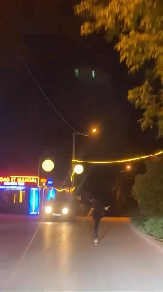 Patenli Gencin Trafikte Tehlikeli Yolculuğu