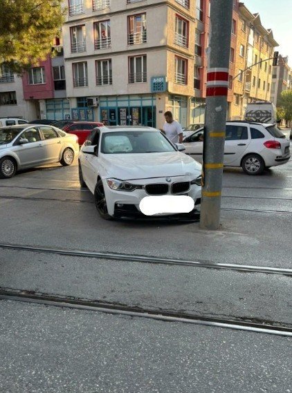 Trafik Kazası Nedeniyle Tramvay Seferleri Aksadı