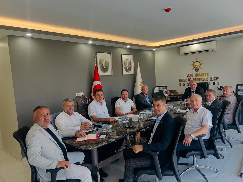 Ak Parti’de Projeler Masaya Yatırıldı