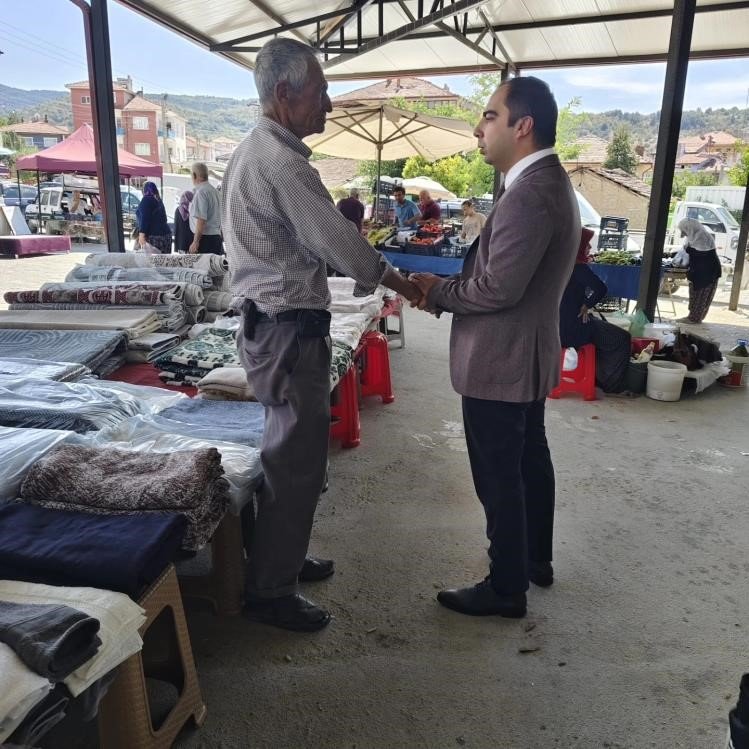 Kaymakam Uçar Pazar Esnafı İle Bir Araya Geldi